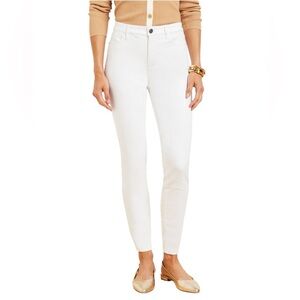 EXPRESS Stretch Plus Denim Perfect White High Rise Skinny Jeans 12R NEW (NWOT)